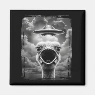 Funny Alien Turkey Ufo Selfie Thanksgiving Meme  Magnet