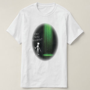 Funny Alien 🎅🛸 UFO Halloween Party T-Shirt