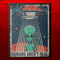 Funny Alien UFO Space Conspiracy