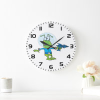 Funny Alien with Ray Gun Sci-Fi Space Invader 