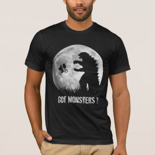 Funny ALIENs vs MONSTERS T-Shirt