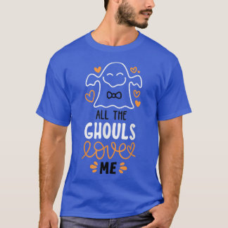 Funny All The Ghouls Love Halloween Costume Party T-Shirt