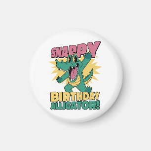 Funny Alligator Lover and Birthday Crocodile Gator Magnet