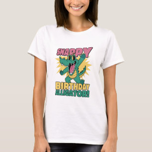 Funny Alligator Lover and Birthday Crocodile Gator T-Shirt