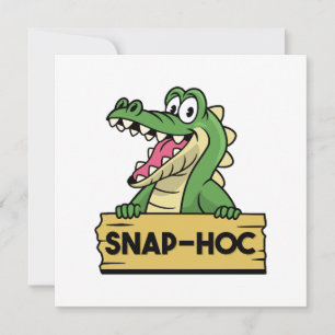Funny Alligator Lover and Zookeeper Crocodile