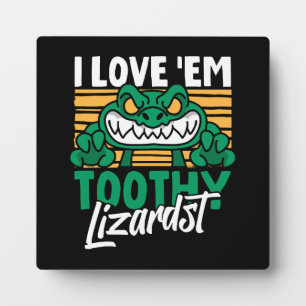 Funny Alligator Lover and Zookeeper Crocodile Plaque