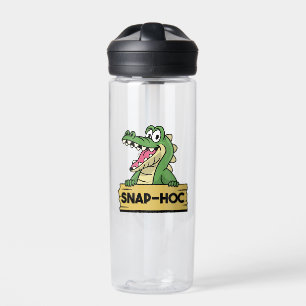 Funny Alligator Lover and Zookeeper Crocodile Water Bottle