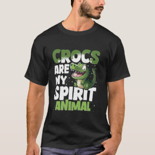 Funny Alligator Lover Crocodile Gator Cartoon Wome T-Shirt