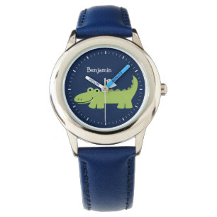 Funny Alligator Personalised Watch