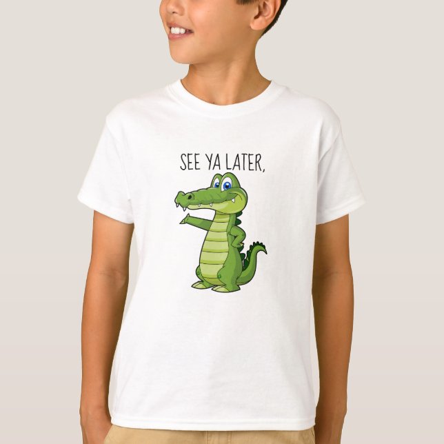 Funny Alligator T-Shirt (Front)