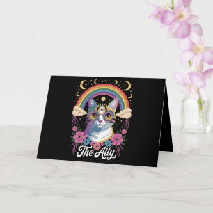 Funny Ally Ca Pride Sunglasses Gay Pride LGBTQ Card