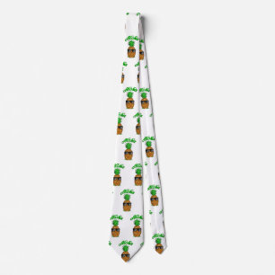 Funny Aloha Hawaiian Pineapple Tie