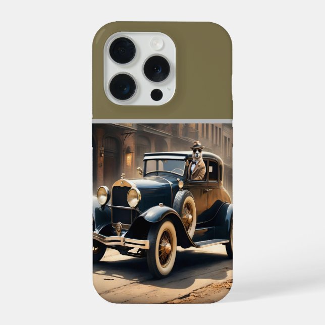 Funny Alpaca Capone The Notorious Alpaca, iPhone Case (Back)