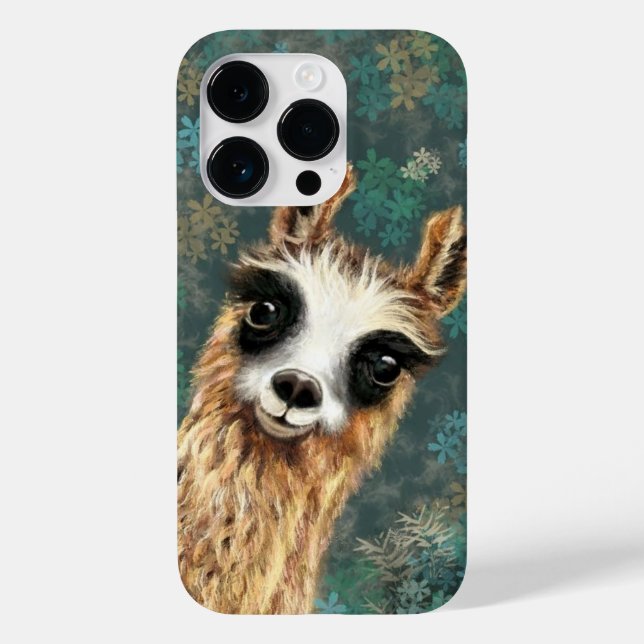 Funny Alpaca iPhone Case (Back)