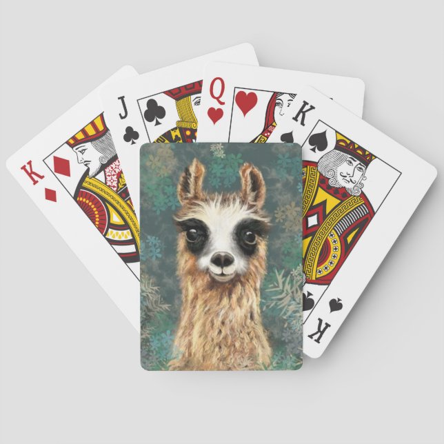 Funny Alpaca Playing Cards (Back)