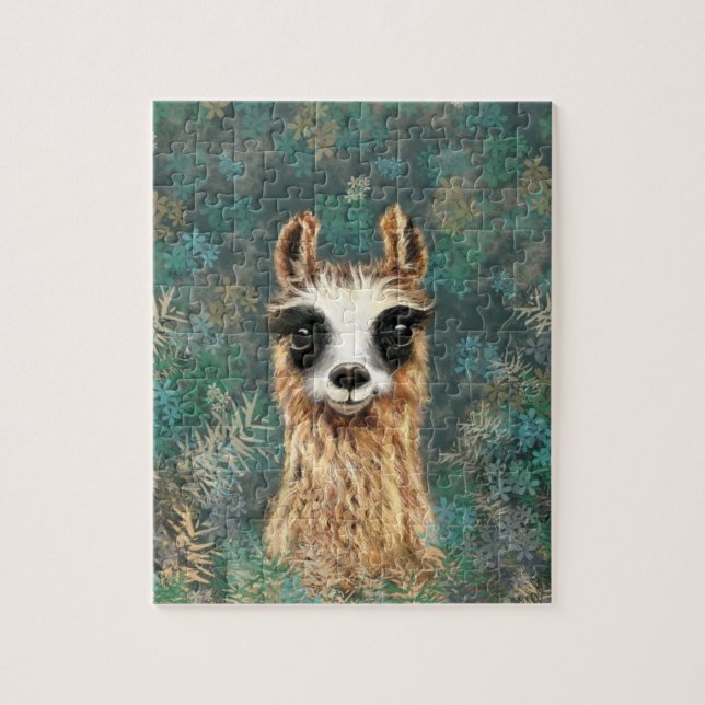 Funny Alpaca Puzzle (Vertical)