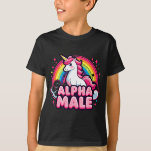 Funny Alpha Male Ironic Sarcastic Humourous Saying T-Shirt