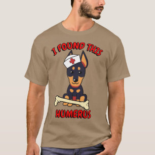 Funny Alsatian Tells A Lame Joke T-Shirt