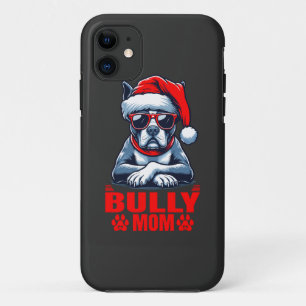 Funny American Bully mom dog owner Christmas gift iPhone 11 Case
