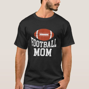 Funny American Football For Mum Retro Sports Footb T-Shirt