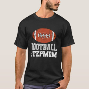 Funny American Football Stepmom Retro Sports Footb T-Shirt