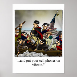 Funny American History George Washington Poster