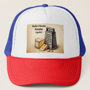 Funny American Satire Yellow Trucker Hat