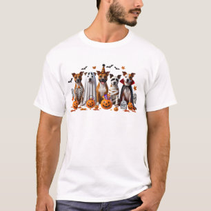 Funny American Staffordshire Terrier Halloween T-Shirt