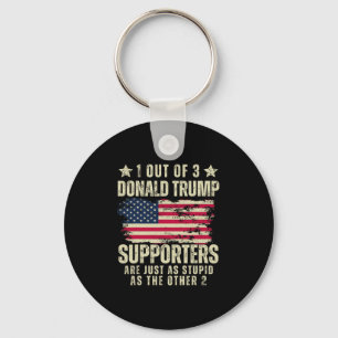 Funny American Voters United States Patriots 1 Out Key Ring