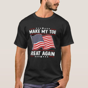 Funny Amputated Toe Survivor Toe Amputee For Men W T-Shirt