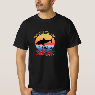 Funny Amputee Amputation Surgery Shark Humour  T-Shirt