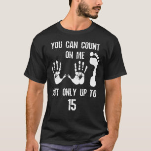 Funny Amputee Leg Foot Amputation Count On Me Disa T-Shirt
