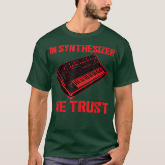 Funny Analog Synthesizer Quote Music Producer Stud T-Shirt