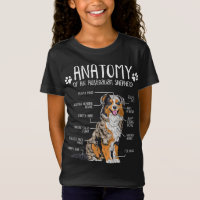Funny Anatomy Australian Shepherd Dog Lover Aussie