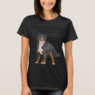 Funny Anatomy Bernese Mountain Dog Berner Lover T-Shirt