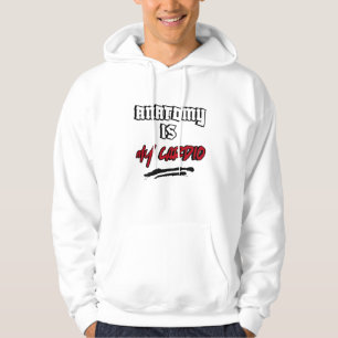 Funny Anatomy Is My Cardio Medical Student Design Hoodie