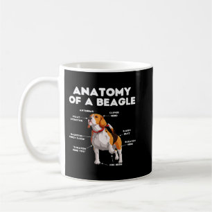 Funny Anatomy of a Beagle 93 Coffee Mug
