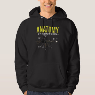Funny Anatomy Of A Pewer Security and Protect   Pr Hoodie