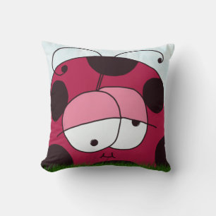 Funny and Chubby Ladybug Cushion