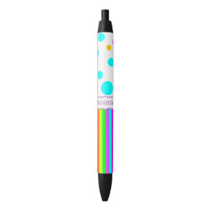 Funny and colourful personalised pen