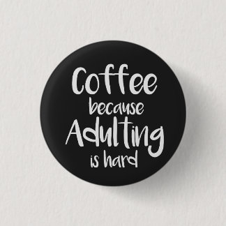 Funny and cute coffee pin