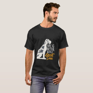 Funny and Cute Great Dane Dog Lover T-Shirt