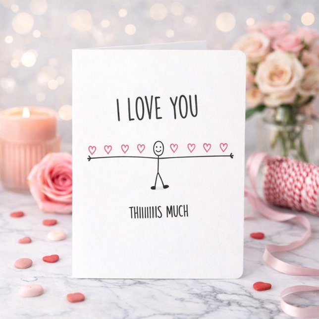 funny and cute Valentine's day Holiday Card (Creator Uploaded)