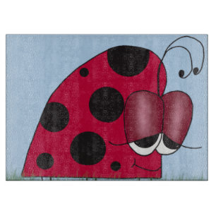Funny and Euphoric Ladybug Cutting Board