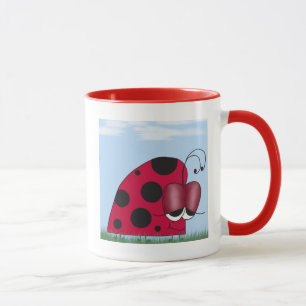Funny and Euphoric Ladybug Mug