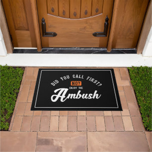 Funny and Humourous Welcome Mats   Enjoy Ambush