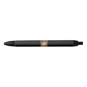 Funny and patriotic Red white and boo Black Ink Pen