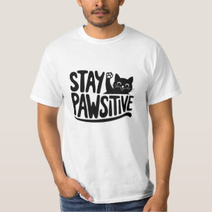 Funny and Quirky Cat Lover Graphics T-Shirt