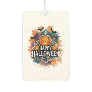 Funny and Spooky Halloween Quotes Happy Car Air Freshener
