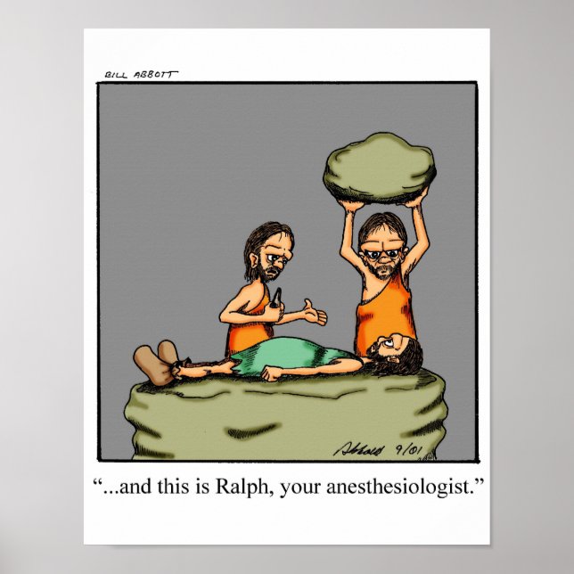 Funny Anesthesiologists  Poster (Front)